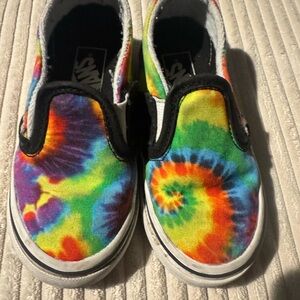 Vans Kids Tie-Dye Slip-On Sneakers